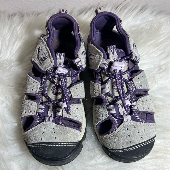 Timberland Earthkeepers Belknap Purple Sport Sandals Size 11 kids - Picture 2 of 8